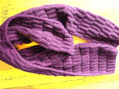 Schal "Carla" mit Patentrand