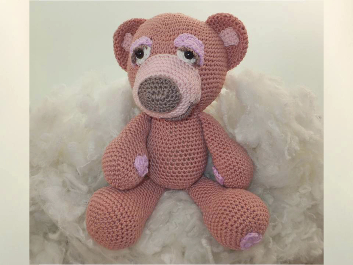 von Herzen - ein Bärli zum Häkeln