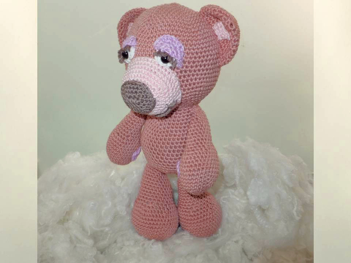 von Herzen - ein Bärli zum Häkeln