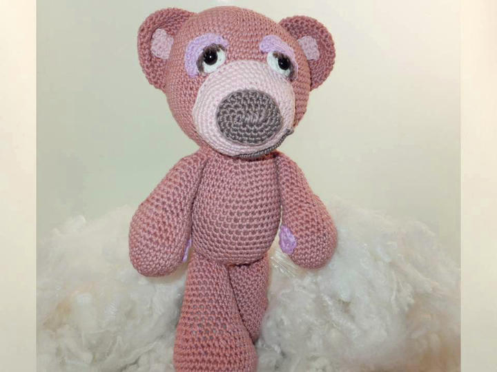 von Herzen - ein Bärli zum Häkeln