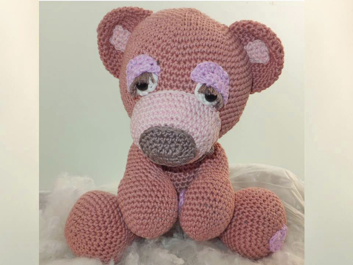 von Herzen - ein Bärli zum Häkeln