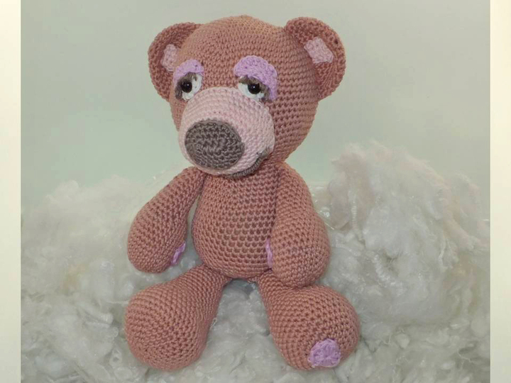 von Herzen - ein Bärli zum Häkeln