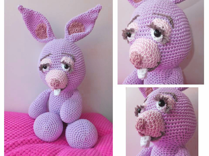 verliebtes Häschen zum Häkeln