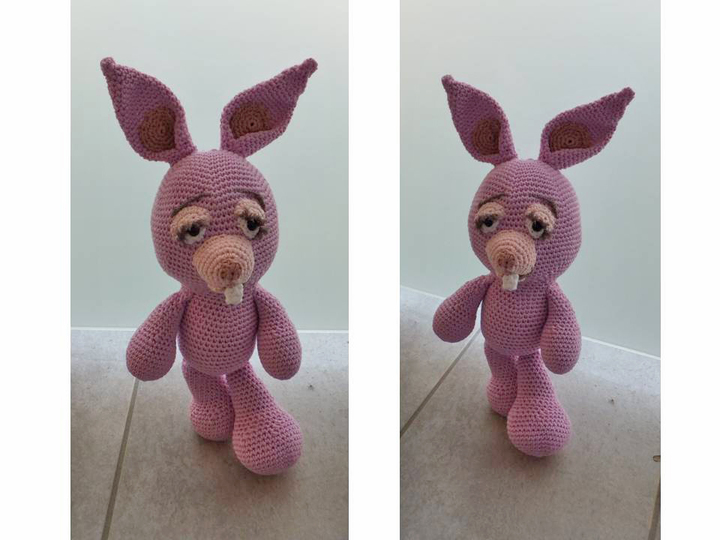 verliebtes Häschen zum Häkeln