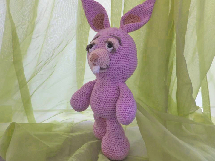 verliebtes Häschen zum Häkeln