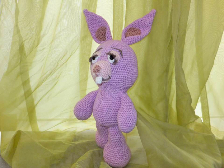 verliebtes Häschen zum Häkeln