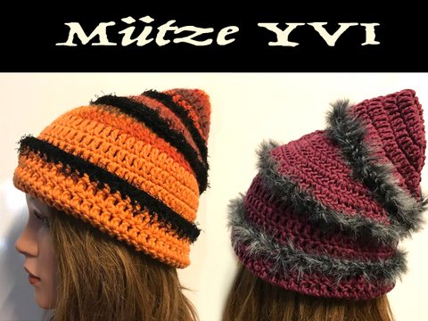 Stylische  Mütze "YVI"