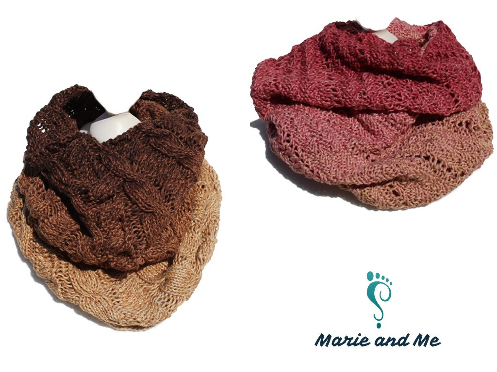 Faunus 1 + 2 - cowl / loop (knitting)