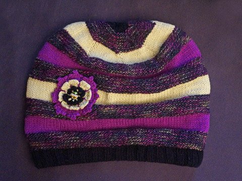 Mütze "Stripes" mit Innenfutter - für Kinder ab 2 Jahr bis Erwachsene