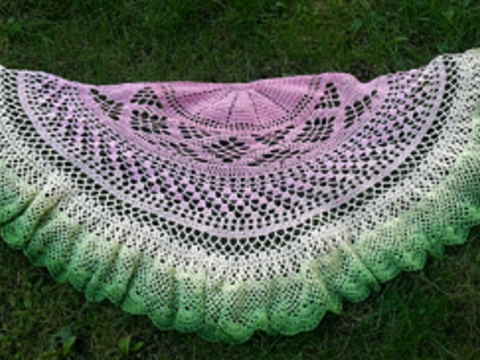 Häkelanleitung Wollcat Tuch