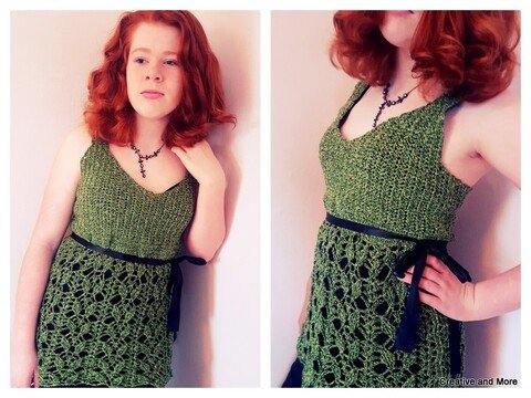 Häkelanleitung Top "Nature"