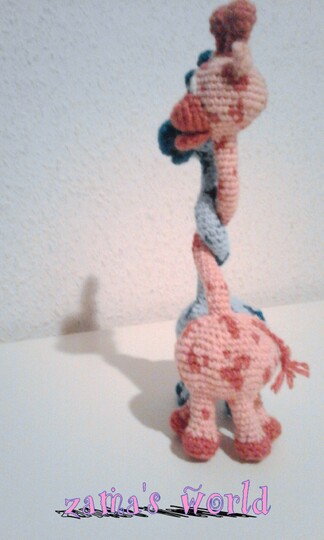 Häkelanleitung Schlinggiraffen