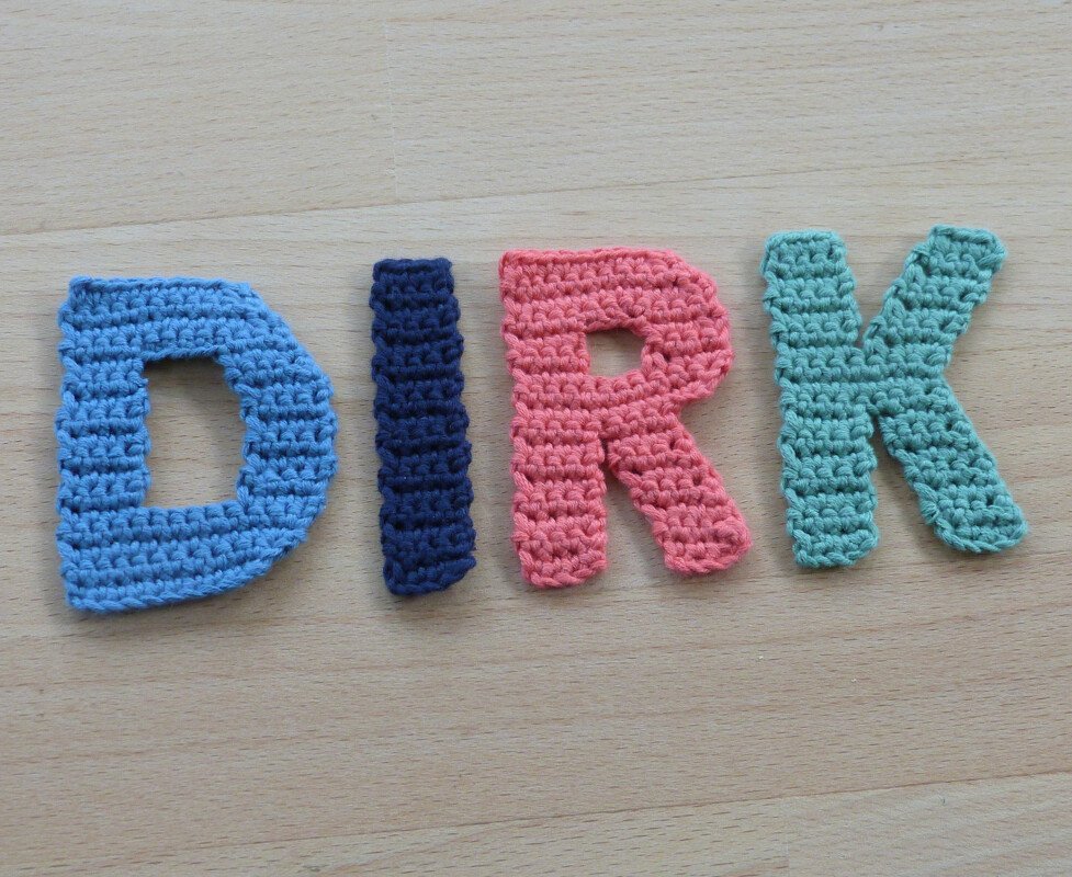 Crochet pattern for alphabetic characters, letters from A to Z - Image 6
