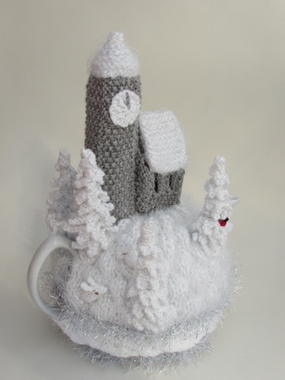 Winter Wonderland Tea Cosy Knitting Pattern