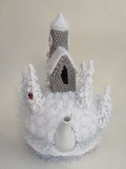 Winter Wonderland Tea Cosy Knitting Pattern