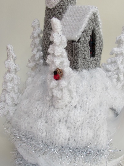 Winter Wonderland Tea Cosy Knitting Pattern