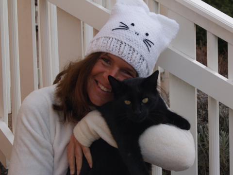 Mütze PRETTY KITTY (Katzen-Häkel-Mütze für alle Größen)