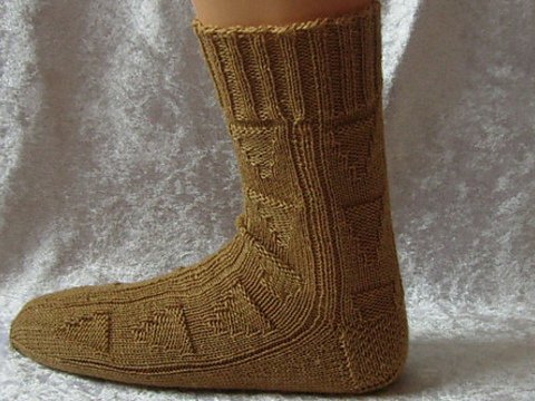 Sockenmuster Folge mir