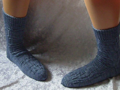 Sockenmuster Schlossgarten