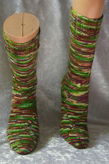 Sockenmuster ich mags bunt