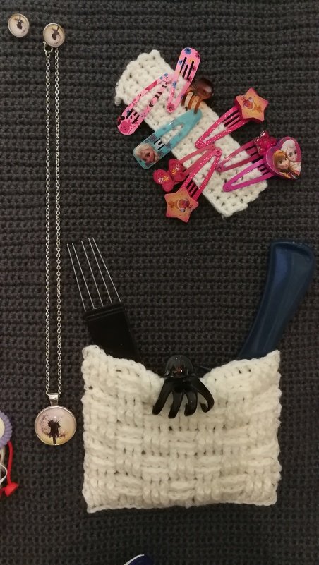 gehäkelte Wand-Aufbewahrung für Küche, Bad oder Kinderzimmer - Bild 9