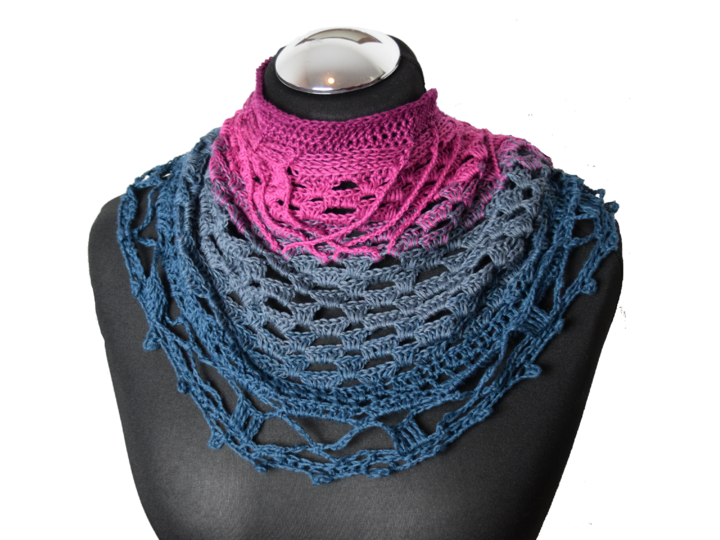 2in1 Häkelanleitung Cowl "Monile"