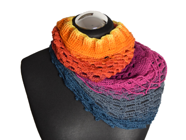 2in1 Häkelanleitung Cowl "Monile"