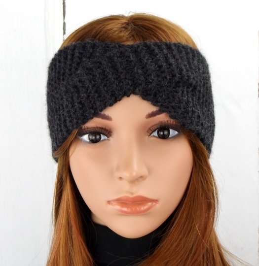 Strickanleitung Stirnband "Crossed"