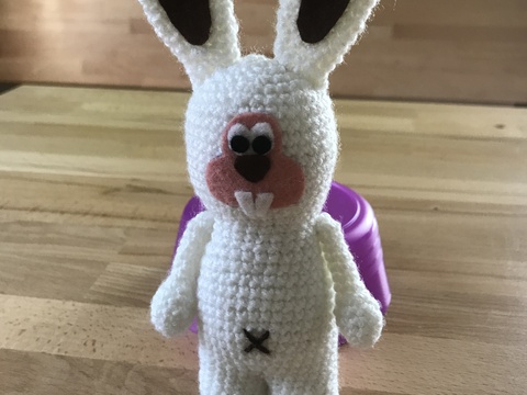 Häkelanleitung Hase Horst-Peter