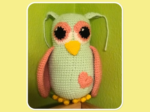 Häkelanleitung Eule Ella
