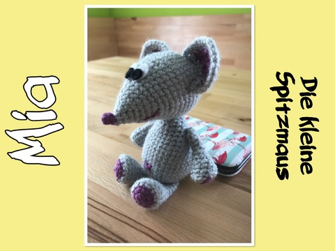 Häkelanleitung Maus Mia