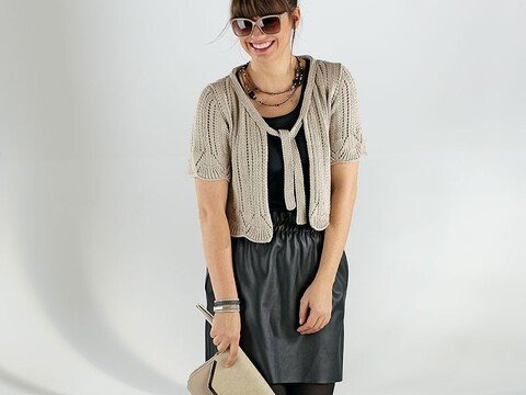 Strickanleitung Damenjäckchen "Seidenglanz" 758165