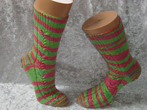 Sockenmuster Lesezeichen