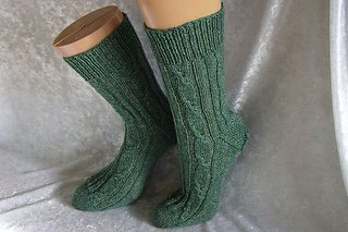 Sockenmuster Nebelschwaden