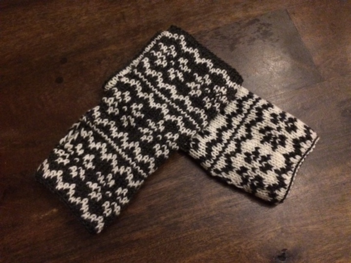 Stulpen zum Wenden (double face) - one size