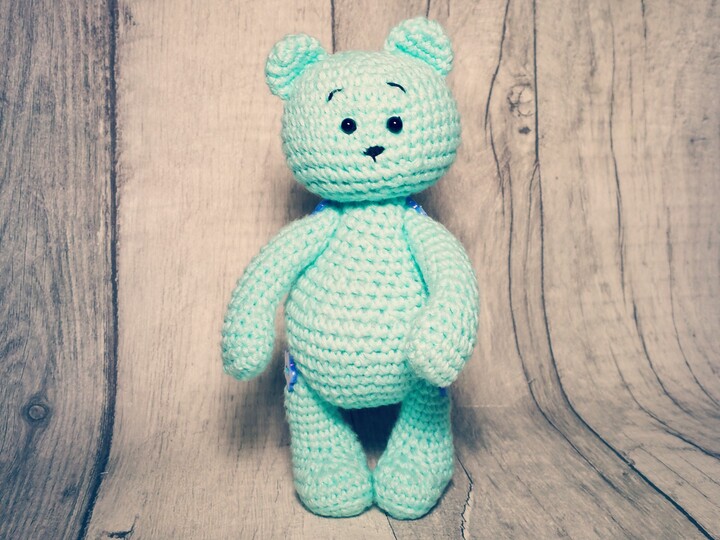 Süße Freunde Bärchen und Häschen häkeln