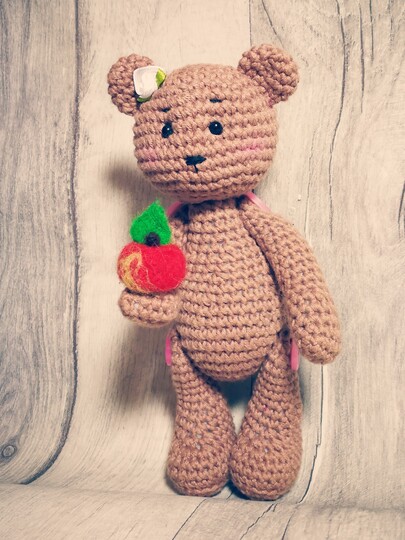 Süße Freunde Bärchen und Häschen häkeln