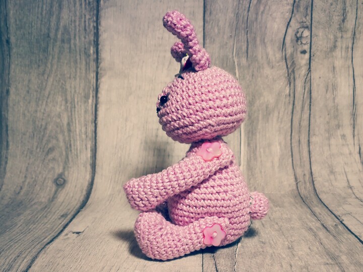 Süße Freunde Bärchen und Häschen häkeln