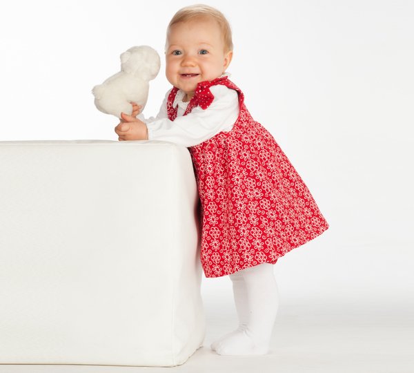 SÜSS & EINFACH! Babykleid Pinafore Schnittmuster PDF (3M–4J)