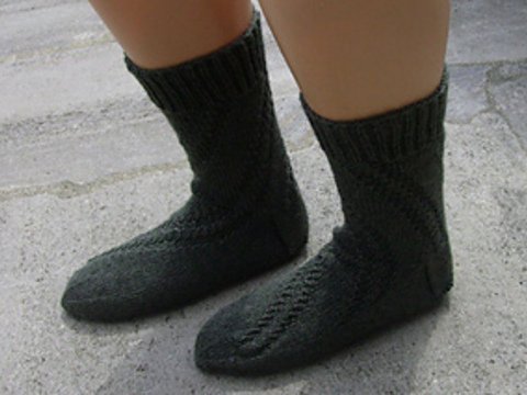 Sockenmuster kleiner Trick