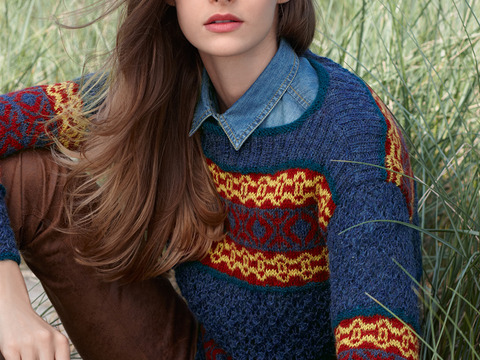 Strickanleitung Sweater Krista