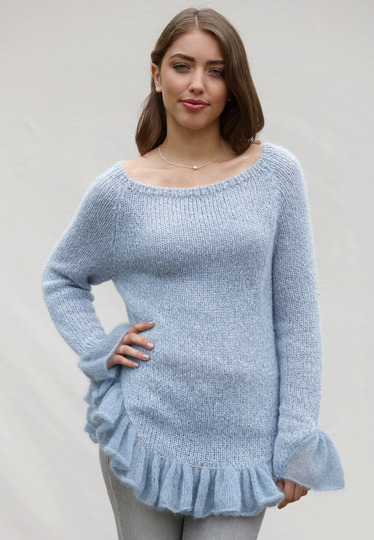 Strickanleitung Pulli Lanea