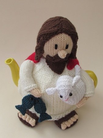 Jesus Tea Cosy Knitting Pattern