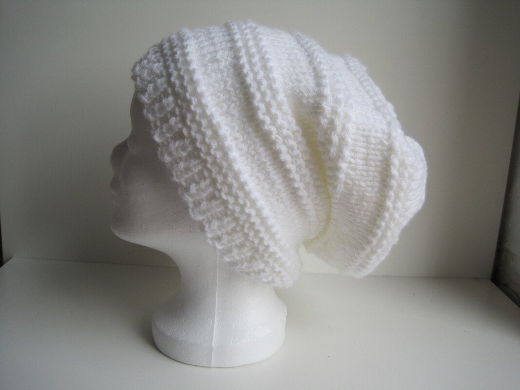 Strickanleitung schöne dicke Damenmütze Beanie- perfekt für Anfänger - Bild 2