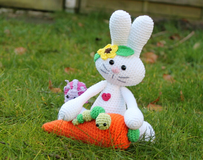 Hase Mila und Freunde Häkelanleitung