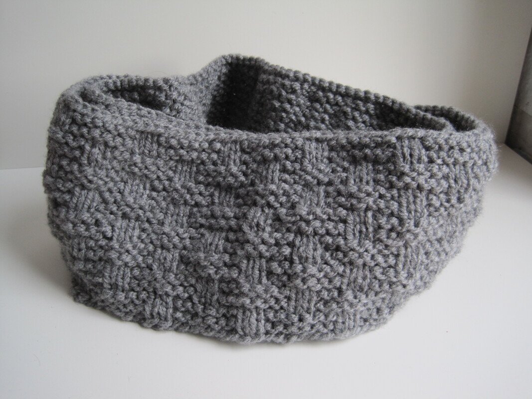 Strickanleitung Herrenloop / Herrenschal - Perfekt für Anfänger