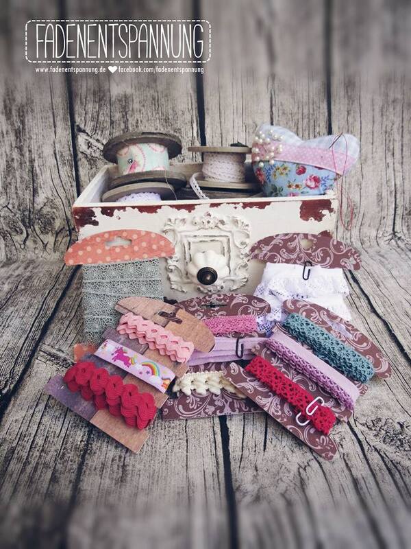 Wickelkarten Ribbonlove- mehr Ordnung in deinem Nähkästchen