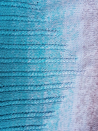 Strickanleitung "Eiskönigin" für einen Pullover mit Raglantechnik