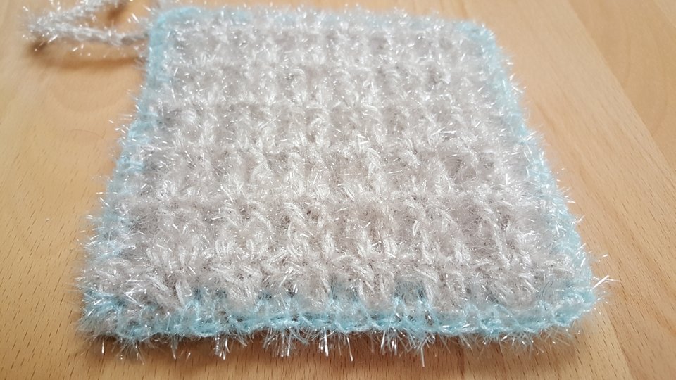 Topflappen - Peelinglappen im Waffelmuster