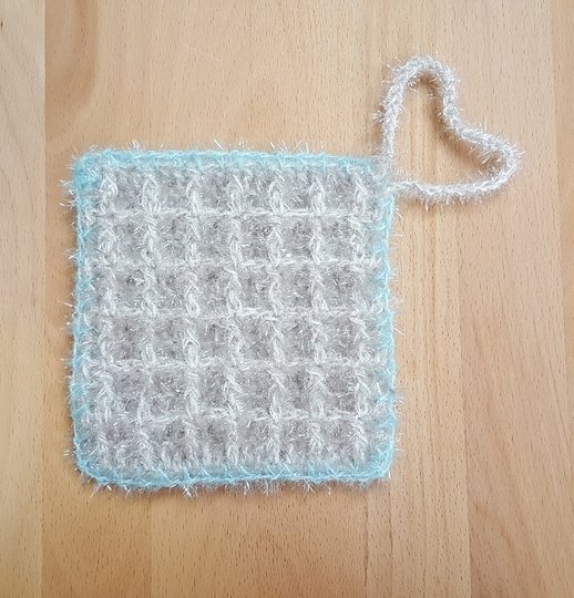 Topflappen - Peelinglappen im Waffelmuster